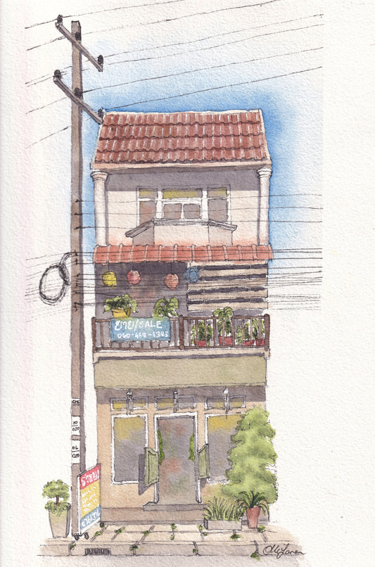 Chiang Mai Shop Front (print)
