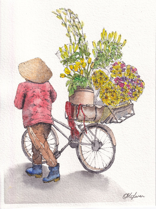 Flower Seller (print)